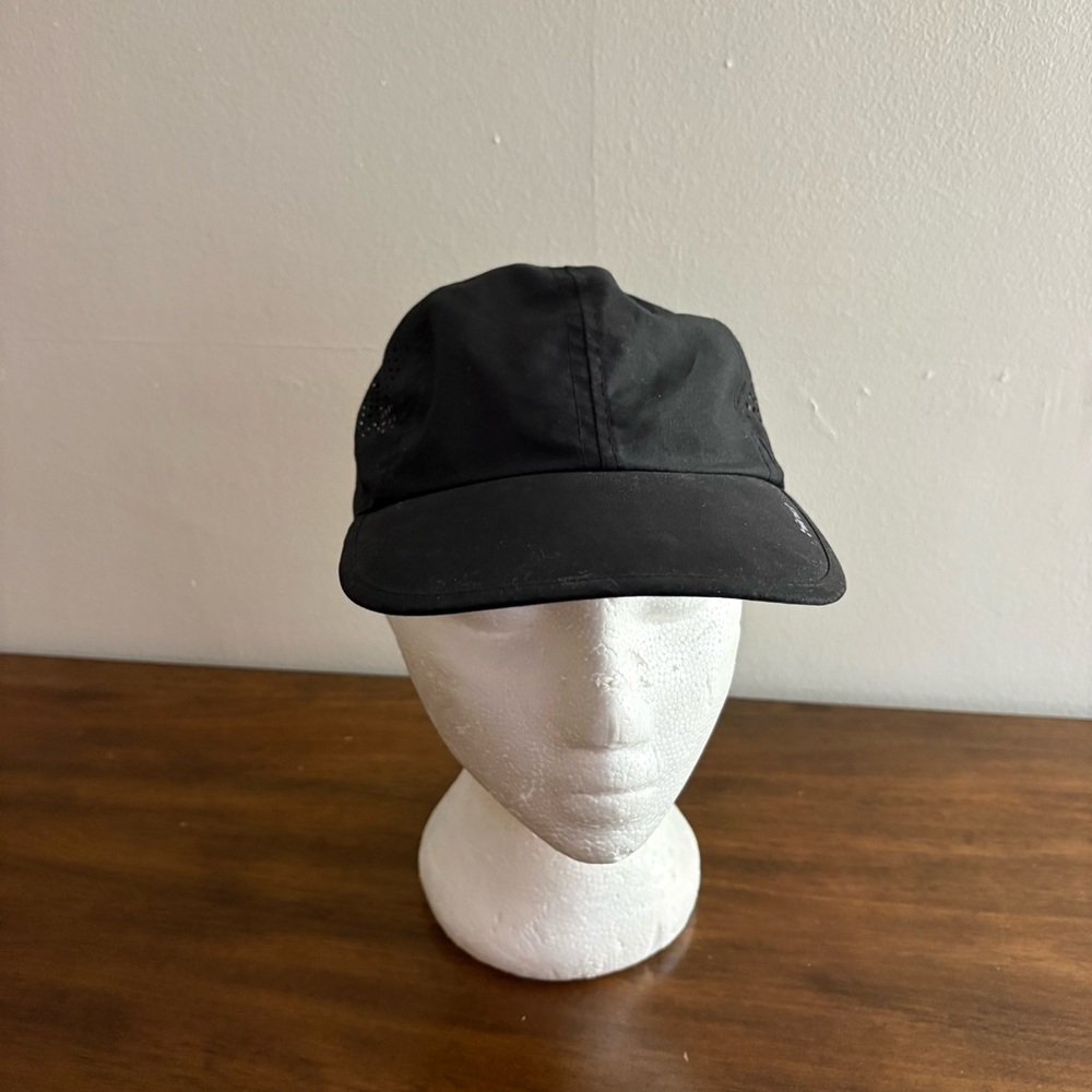 Hind One Size Black Athletic Running Hat Adult Adjustable EUC